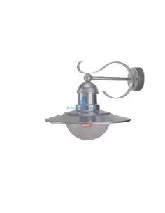 Philips 01816/01/18 Palermo verzinkte Wandleuchte. e27 60w ip44